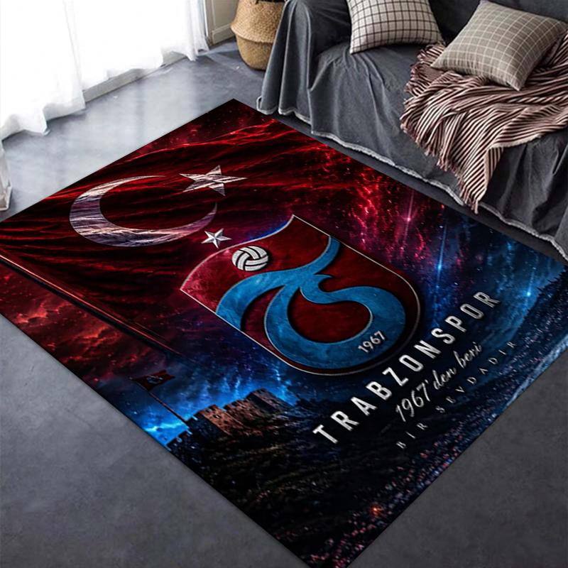 Trabzonspor Carpet Rug for Living Room Bedroom Home Sofa Decoration,Kids Play Non-slip Floor Mat