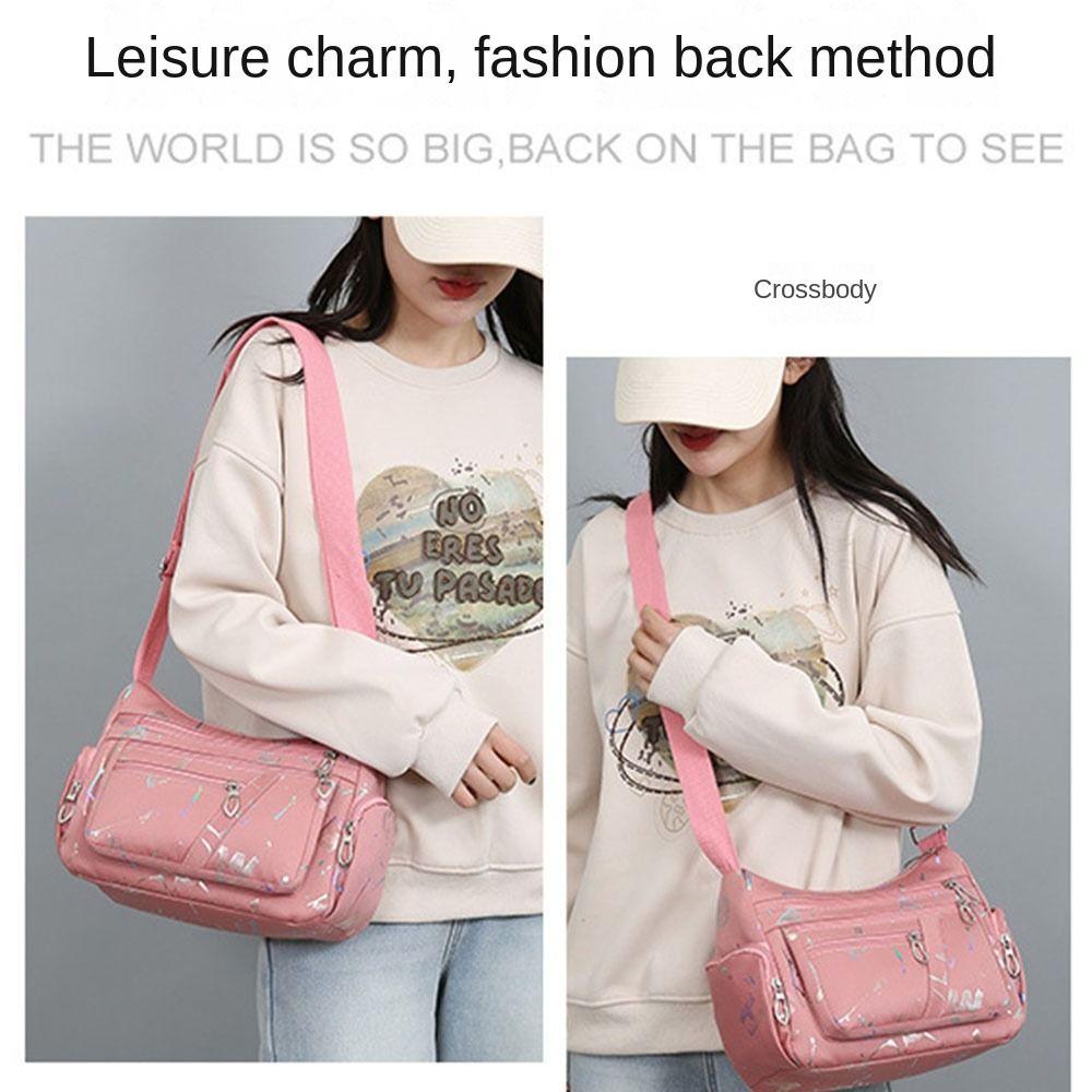 Waterproof Women Shoulder Bag Multifuntional Crossbody Bag Fashion Travel Purse