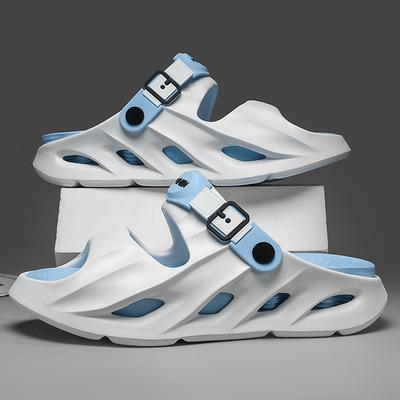 Fashion 2025 New Men Slippers Summer Slides Dual-purpose Sandals EVA Soft-sole Upsteam Shoes Unisex Indoor Outdoor Walking Beach Shoes