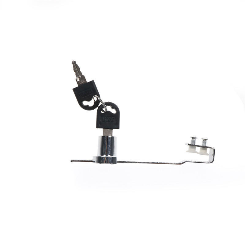 გამძლე პრაქტიკული კაბინეტის შუშის კარის საკეტი+გასაღებები ქვეწარმავლების ვიტრინის კორპუსისთვის