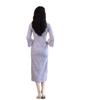 Purple National Style New Chinese Autumn Long-sleeved Cheongsam Improved Young Women's High-end Sense Retro Slim Waist Cheongsam