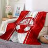 Hapoel Be'er Sheva FC Flannel Blanket, High quality Comfortable for All Seasons, Home Decor, Warmth and Comfort