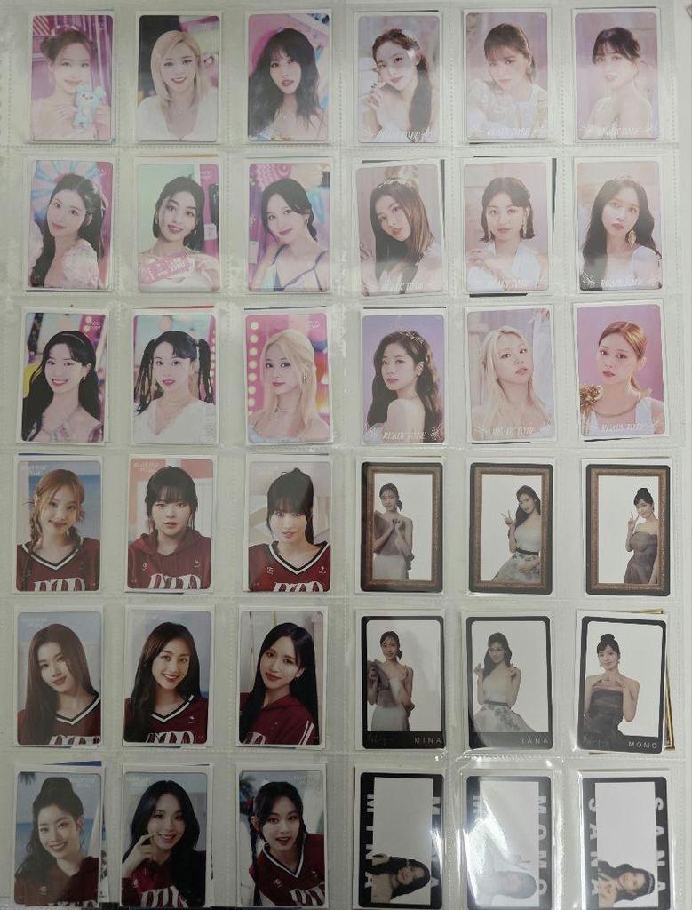 [USED] Twice trading cards