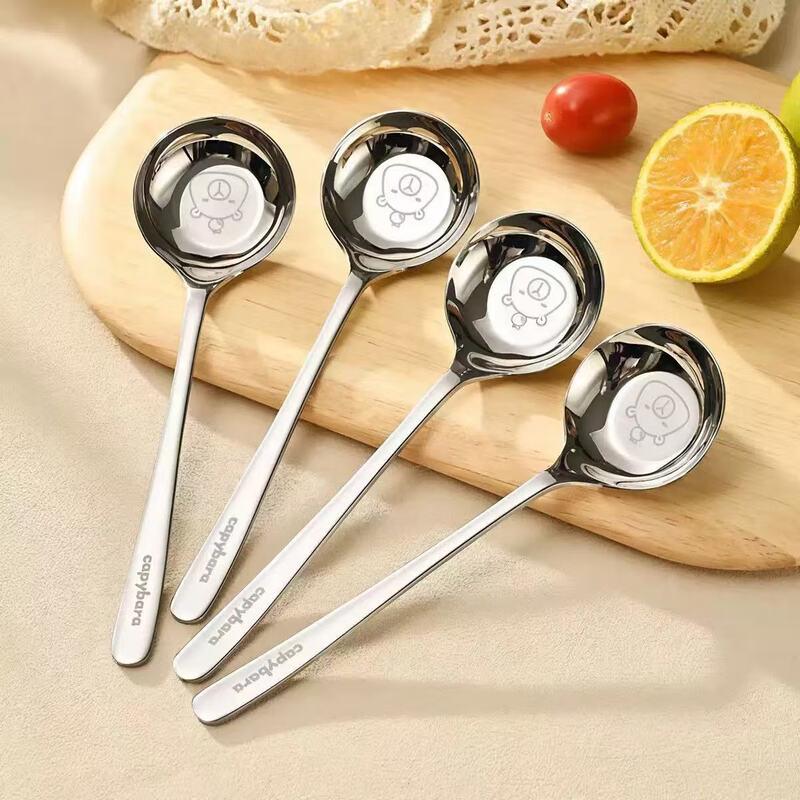 Abay Stainless Steel Capybara Flat-Bottom Spoon