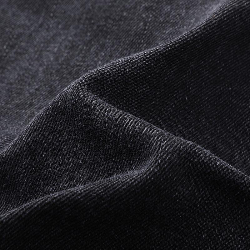 Men's Slim-Fit Denim Jacket - Spring/Autumn Business Casual, Thin Style for Middle-aged & Young
