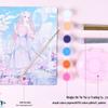Miracle Nikki Gold Powder Watercolor Set & Princess Painting Book for Students