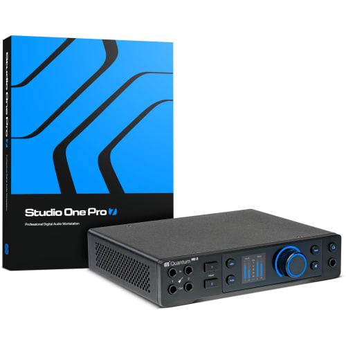 PreSonus Quantum HD 2 20 x 24, 32-bit/192 kHz USB-C Audio Interface with Studio One Pro Software