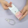 Ocheck Wansochae Transparent Poker Holder Keyring Set, a Popular Phrase In Korea