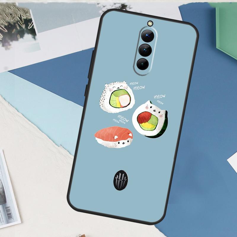 Sushi-Essen für Nubia Red Magic 10 Pro Plus 6 7 Pro 6S 7S 5G 6R Hülle für RedMagic 8S 9S 8 9 Pro Plus