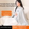 3 Heating Levels Warming Shawl Washable Heating Lap Blanket USB Electric Heated Blanket Winter