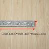 Waterproof Skirting Border Self Adhesive Wall Sticker DIY Sticker Wall Trim Line  For Living Room