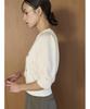 Snidel Logo Knit Pullover SWNT251042 IVR Women's