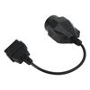 OBD II Adapterkabel 20-stift till OBD2-kontakt Rund Diagnostisk Skannerverktygskabel