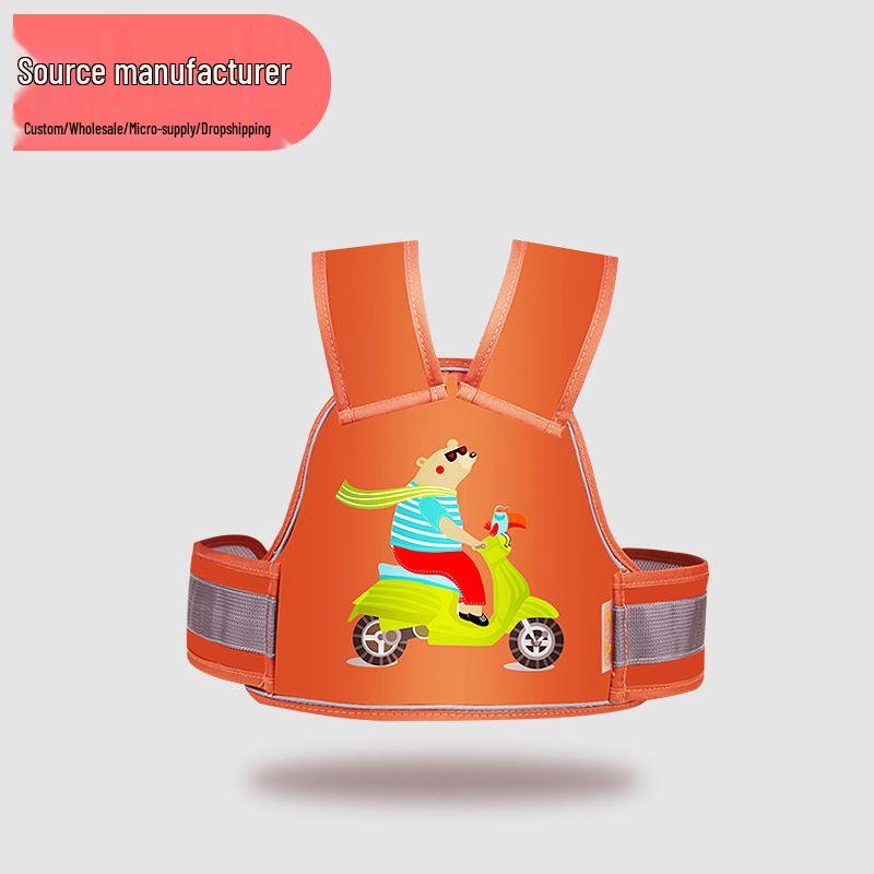 Child Motorcycle Safety Belt - Electric Car Baby Anti-Fall Strap for Bike Riding