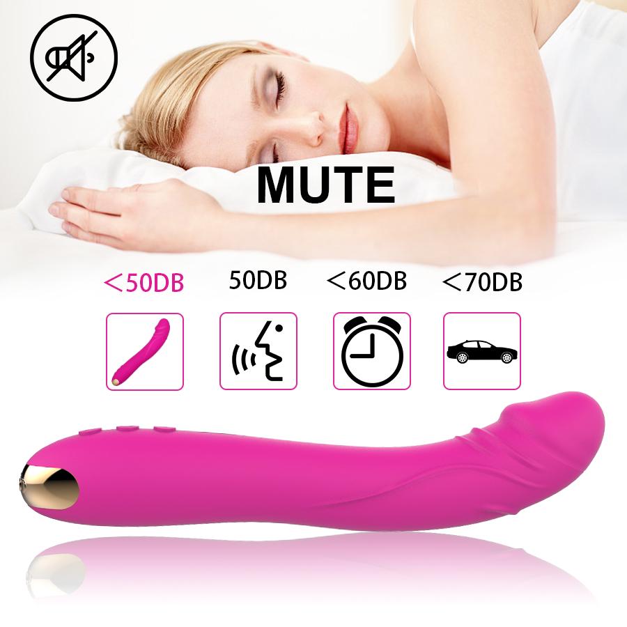 Dildo Vibrátor pro ženy Kouzelná hůlka Vagina Clitoris Masážní přístroj masturbátor Sexuální produkty pro dospělé Hračka