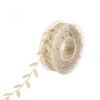 Ultrasonic embossing, leaf ribbon, leaf lace decoration with lace 15 meters
