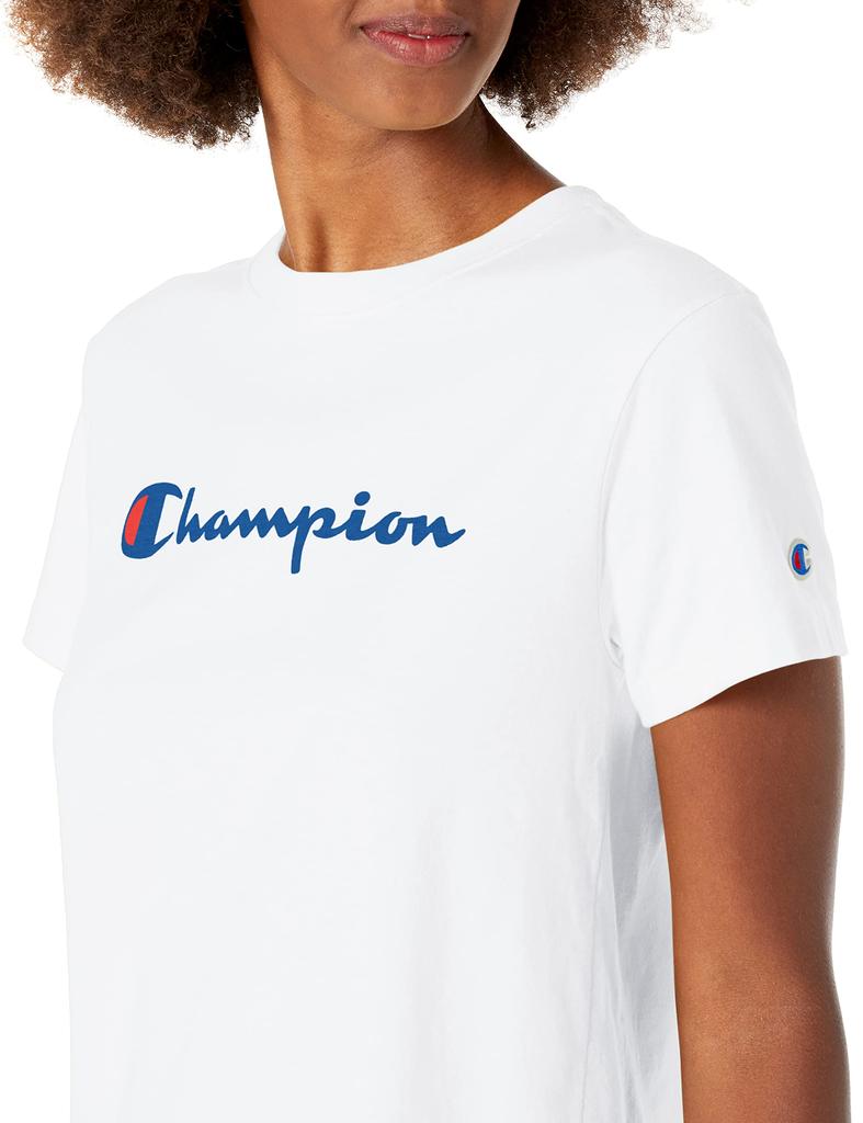 Champion Classic Large Women's TEE, White,