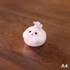 Ceramic Tea Pet Fish Statue Little Fish Spit Bubbles Under Cup Bottom Pink Spit Bubbles Piggy Ornament Water Cups Mug Decor Gift
