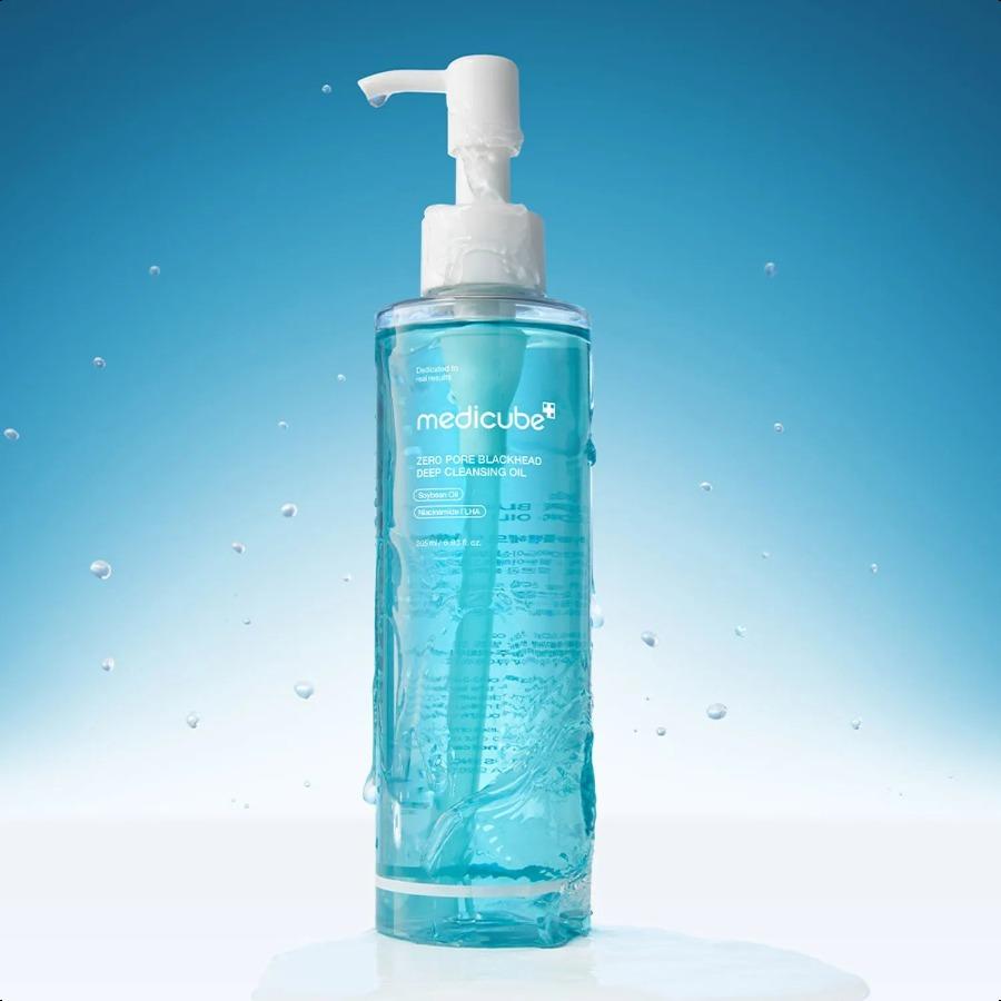 medicube Zero Pore Blackhead Deep Cleansing Oil 205ml as picture