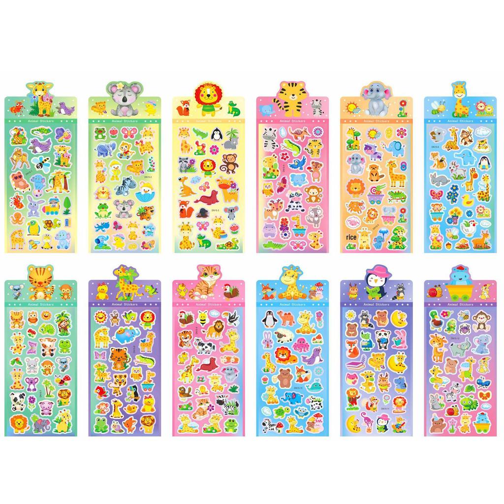 Capybara Laser-Cut Cartoon Stickers for Children's DIY Journals