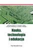 Science, Technology and Education