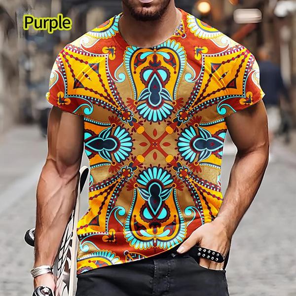 Summer 3d Abstract Print Short Sleeve T-shirt Unisex's Casual Creativity T-shirt