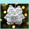 Charming Pvc Snowman Christmas Ornament For Festive Tree Decoration Delight