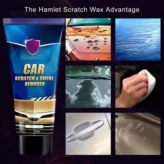 60/120Ml Car Scratches Repair Kit Polishing Wax Cream Paint Scratch Remover Care