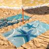 Fashion print starfish Towel Drying Bath Towel Applicable To Light Swimming Camping Yoga Beach Out