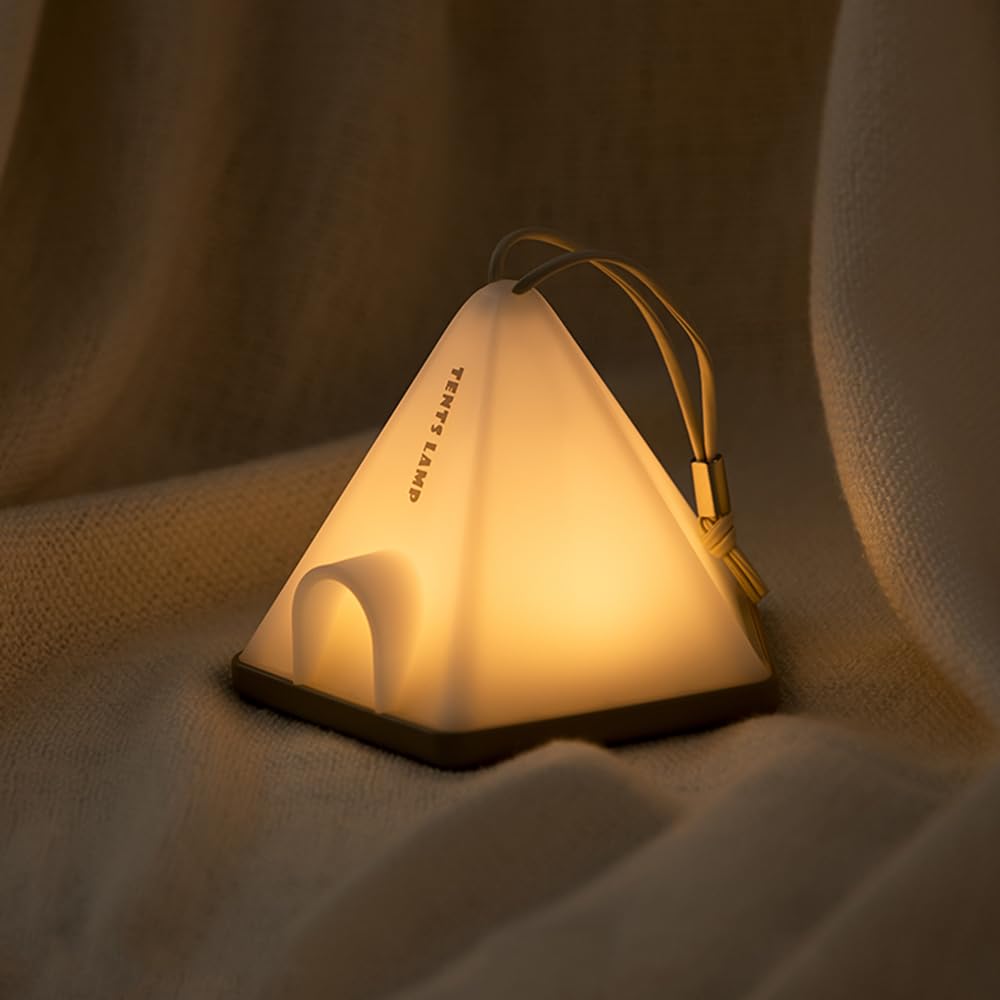 Kvensin Night Light [Tent] LED Table Light with Multi-Color Dimming, 6 Levels of Dimming, Perfect for Nursing, Baby Crying, Cute Baby Light, USB