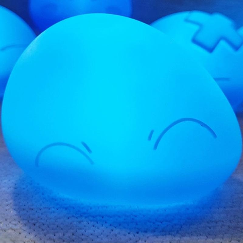 

Аниме Римуру Темпест Слайм Ночники USB Зарядка Светодиодные Лампы Милая Настольная Фигурка Атмосферное Освещение Подарок для Фаната Декор Спальни