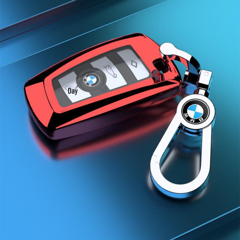 Kompatible BMW Schlüsseletui für X3, X4, 1er, 3er, 5er & 7er Serie - Dekorative Schlüsselschale & Kette