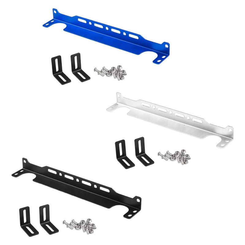 Universal Oil Cooler Mounting Bracket Kit 340mm 13.4inch Aluminum Alloy Parts High Performance Professional High Quality Durable