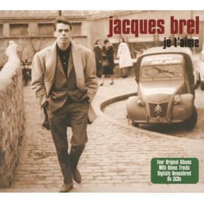 CD JACQUES BREL - Ich liebe dich (3CD) NOT3CD039 Not Now Music 2010 UK Weltmusik