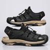 Fashion Summer Fashion Hollow Sandals Breathable Men's Shoes Outdoor Beach Sandals Breathable Men Casual Shoes Comfort Male Sneakers