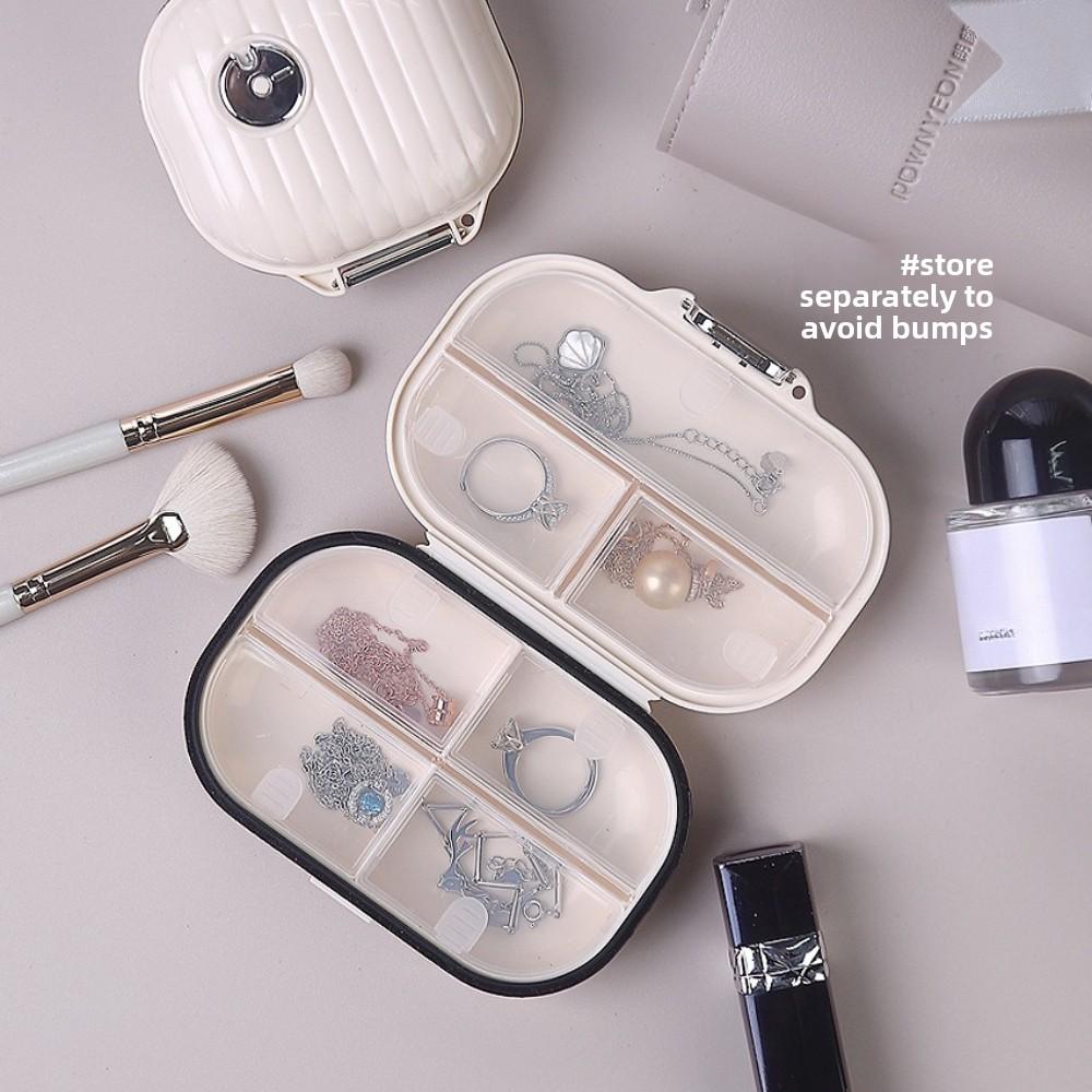 Portable Drug Dispensing Box, Three Meals A Day, Seven Days A Week, Pill Dispenser, Sealed Moisture-proof Multi-grid Drug Box
