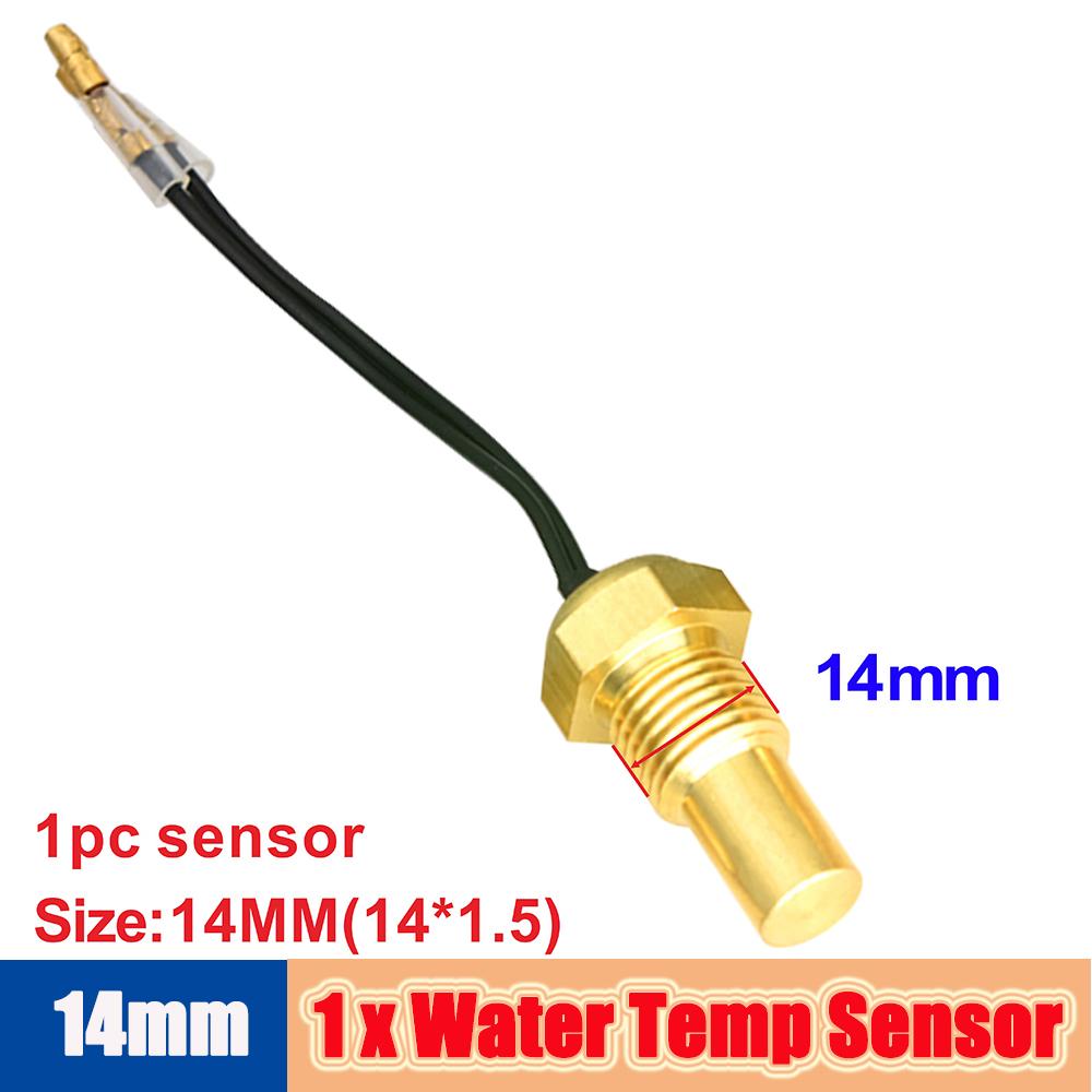 Medidor de Temperatura Automático com Sensor 1/8 NPT 52mm LED Digital Indicador de Temperatura do Óleo/Água Pressão do Óleo PSI Manômetro Preto para Carro a Gasolina