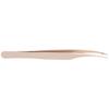 False Eyelashes Grafting Tweezers Fine Tip Stainless Steel Eyelash Extension Tool Tweezers(Gold