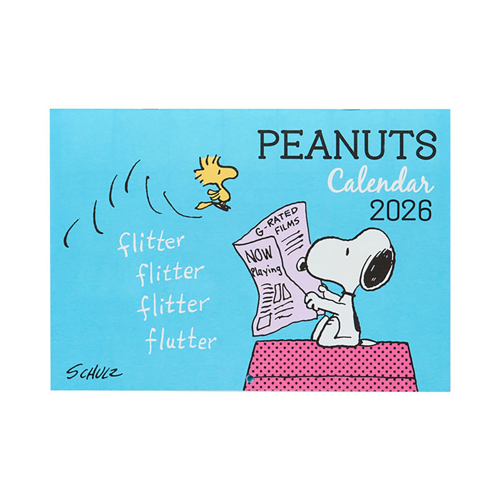 

Sanrio 2026 Snoopy Бумажный Настенный 622630 Календарь, Горизонтальный,