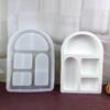 Innovative Arched House Silicone Moulds For Casting Mini House Christmas Decorations And Creative Resin Crafts