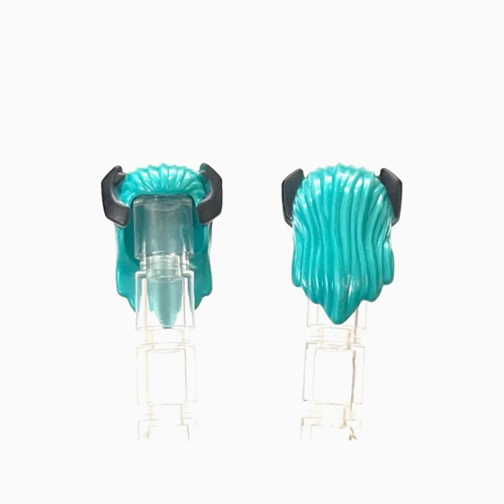 City Building Blocks Body Character Clothing Accessories Helmet Hat Colorful Hair Hairstyle Mini Brick Compatible Toy Gift X040