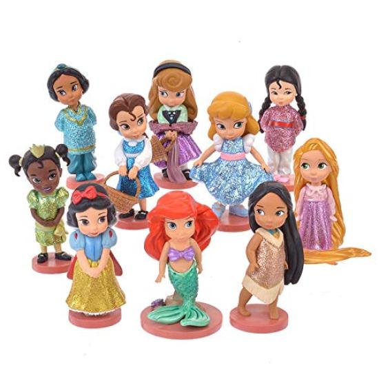 Disney Store (Official) Disney Princess Disney Animator s Collection Figure Set 4