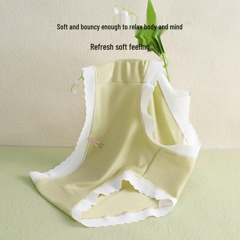 LangSha Women's Seamless Antibacterial Underwear 5-Pack