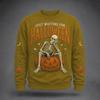 Men's Halloween Print Neck Pullover for Casual Daily Wear