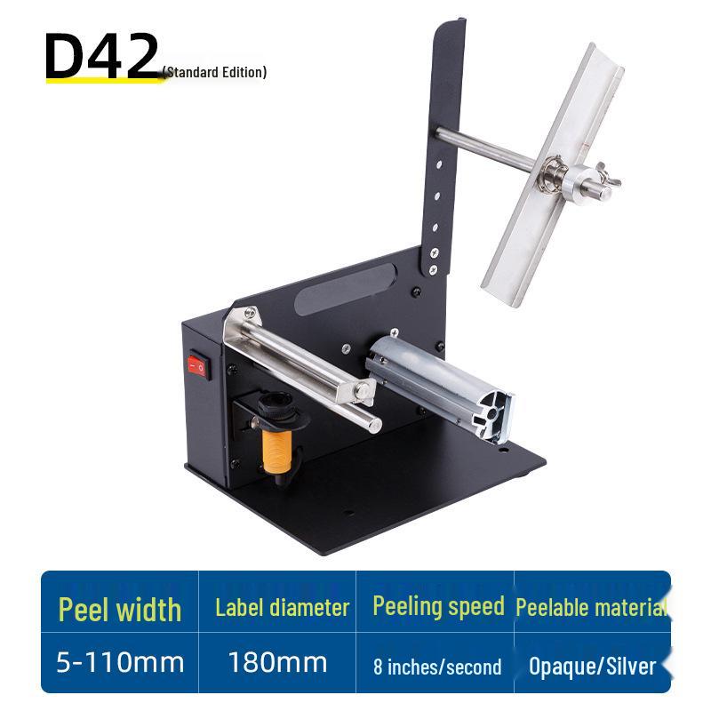 D42 Automatic Self-Adhesive Label Peeling and Stripping Machine