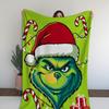 Christmas Character Tapestry Crochet Blanket Pattern: Santa Hat, Candy Canes (PDF Download)