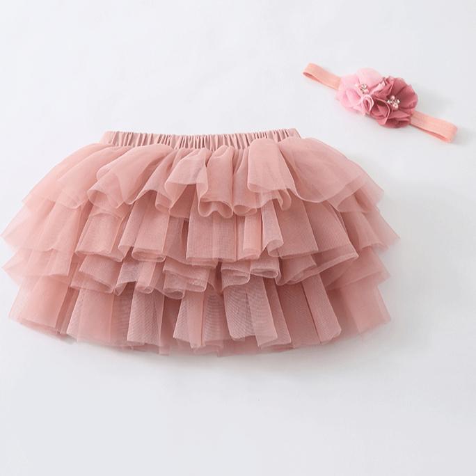 Jupe pour fille Jupe pour fille Jupe tutu Jupe de princesse pour bébé Jupe en maille saillante Jupe duveteuse