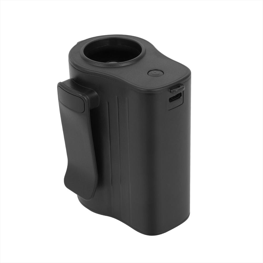 Portable Waist Clip Fan 100 Speeds Wearable Belt Fan 4000 Mah Mini Waist Fan for Outdoor Jobsite Farms Traveling Fishing