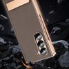 Etui do Samsung Z FOLD 7 6 5 4 3 Flip skórzane etui pełne pokrycie etui ochronne Z uchwytem podstawka Odporne na odciski palców gładkie