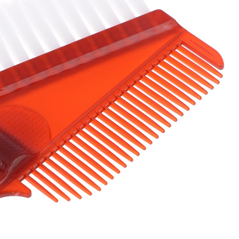 1 Stück Haarfärbepinsel Kunststoff Haarfarben-Applikatorbürste mit Kamm Friseursalon Tönung Friseur Styling-Werkzeug